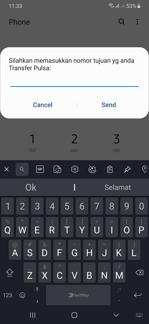 cara transfer pulsa telkomsel