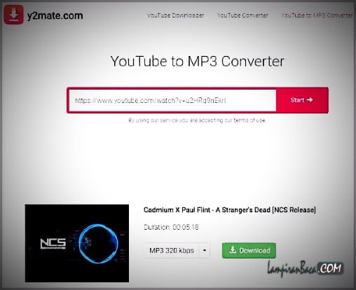 Cara Download MP3 Dari YouTube dengan PC atau Laptop