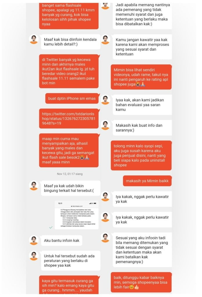 Terungkap Kecurangan dalam Shopee Flashsale 11.11 Kemarin