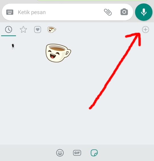 Cara Mengirim Stiker di WhatsApp