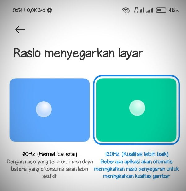 Cara mengatur Poco X3 NFC maksimal 90Hz saja, agar lebih hebat baterai