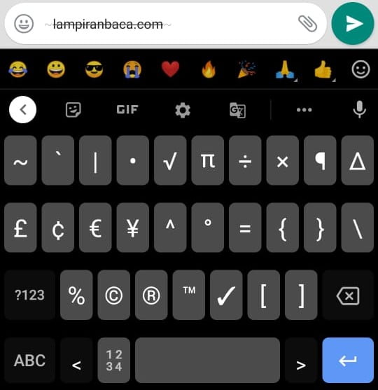 Membuat Pesan Teks WhatsApp Unik