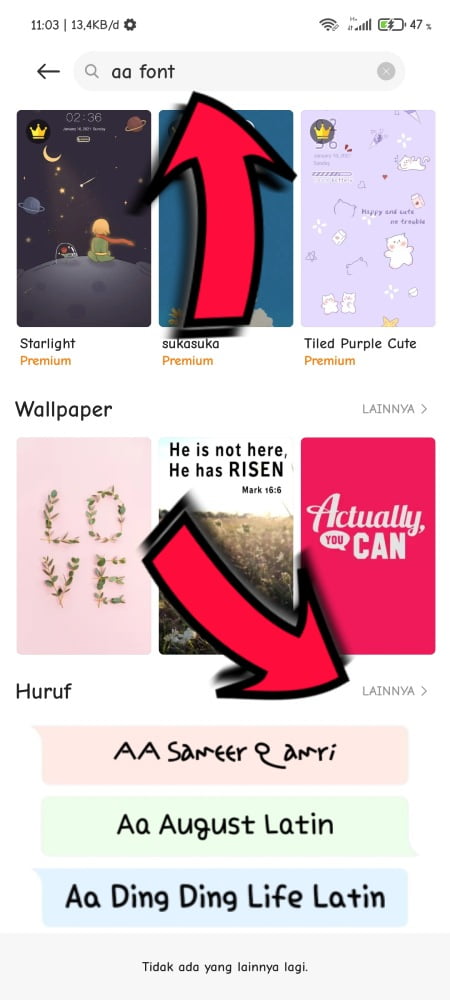 Cara Ganti Font Poco X3 NFC, Banyak Jenis Font Keren Gratis