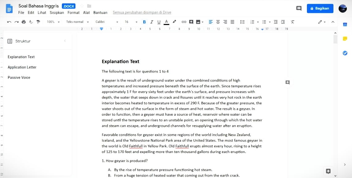 Cara Buka File DOCX di Google Drive dan Mengeditnya