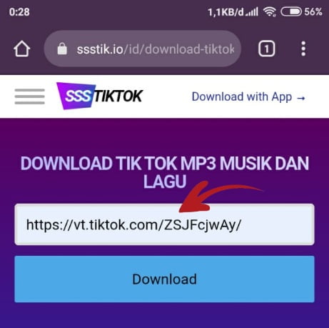 download video tik tok mp3 link