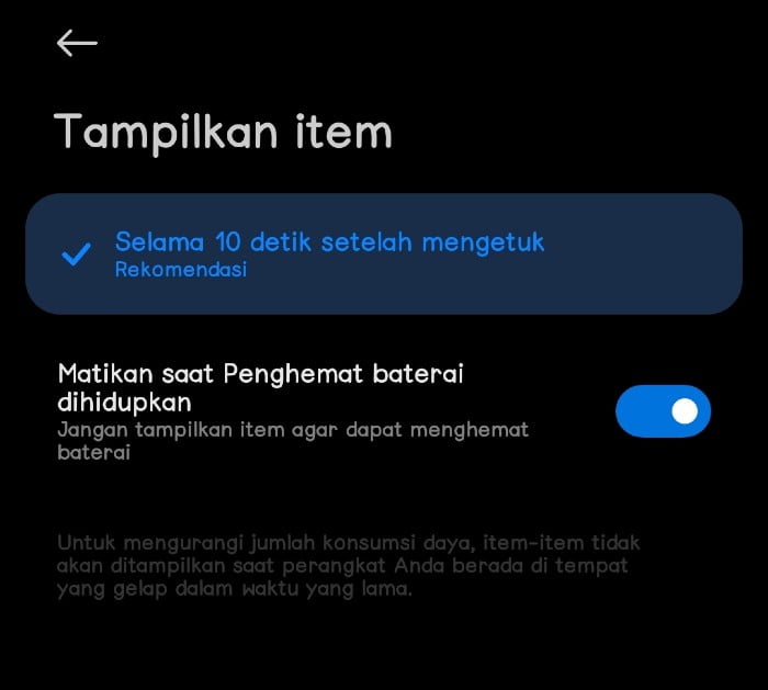Always On Display Redmi Note 10 Pro Selalu Aktif