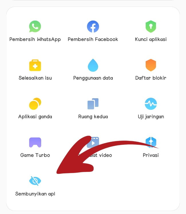 Cara Menyembunyikan Aplikasi di hp Xiaomi
