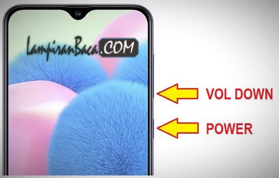 cara screenshoot samsung a51