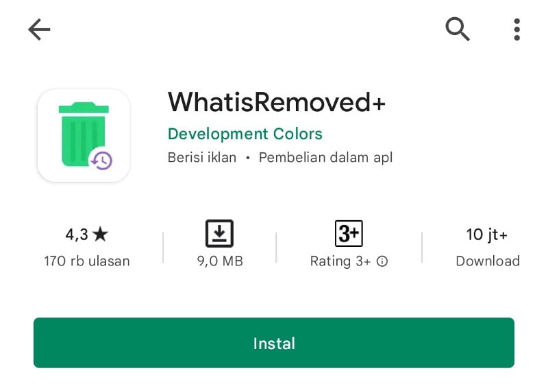 Cara melihat Pesan WA yang sudah dihapus di HP Samsung