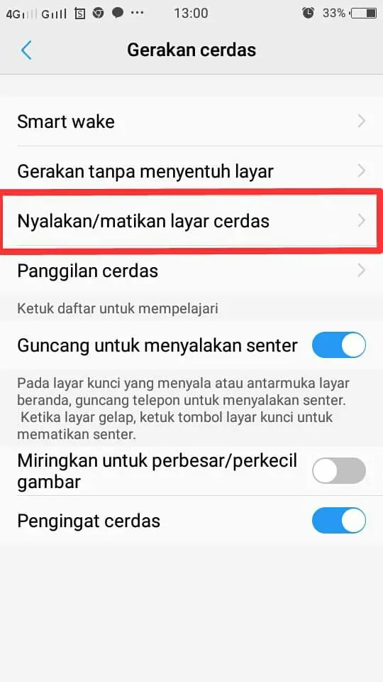 Cara Mudah Mengaktifkan 2 Kali Ketuk Vivo atau Double Tap To Wake Up