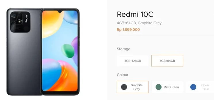 Perbedaan Redmi 10 dan Redmi 10c