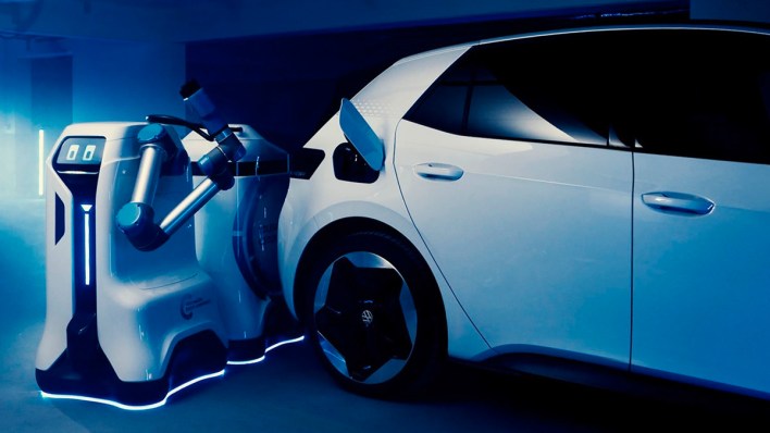 Robot Pengisi Daya Seluler VW