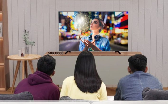 Hiburan Rumah Samsung Super Smart TV