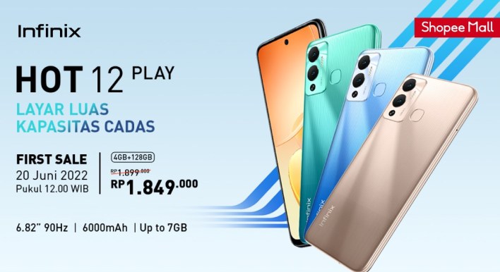 Harga Infinix Hot 12 Play