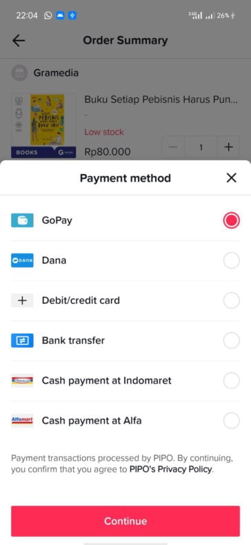 Cara belanja di TikTok Shop