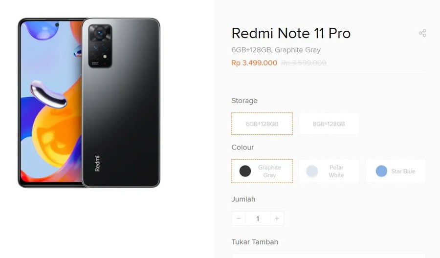 Kelebihan dan Kekurangan Redmi Note 11 Pro 4G