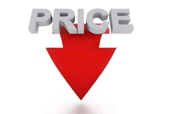 price drop 