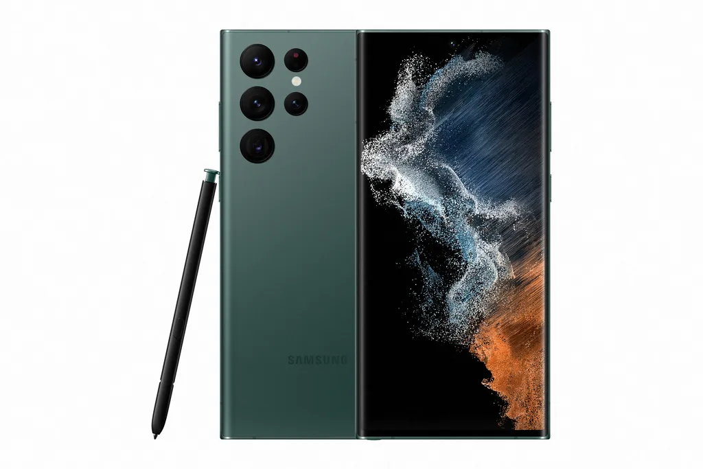 Galaxy S22 Ultra green