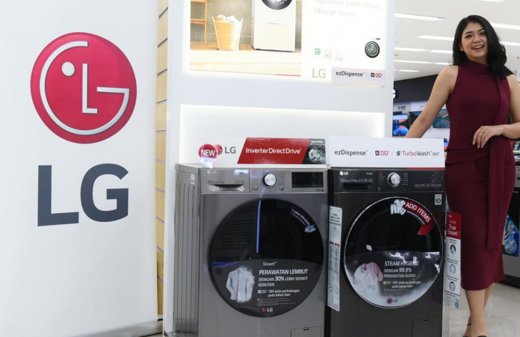 mesin cuci LG AI DD series FV1413H2BA