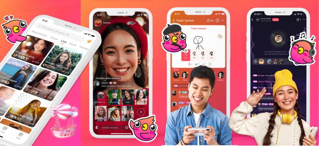 Aplikasi tangkapan layar Veeka