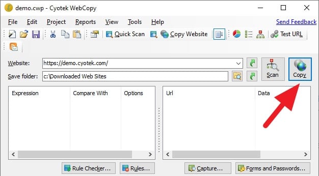 Cara Download Halaman WEB