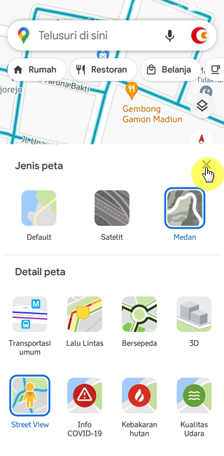Tangkapan Layar 20220804 213203 2 Cara Mudah Menggunakan Google Maps Street View 9 Tangkapan Layar 20220804 213203