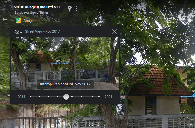 hasil Cara Mengubah Tahun Google Maps untuk Melihat Hasil 9 Tempat Terakhir