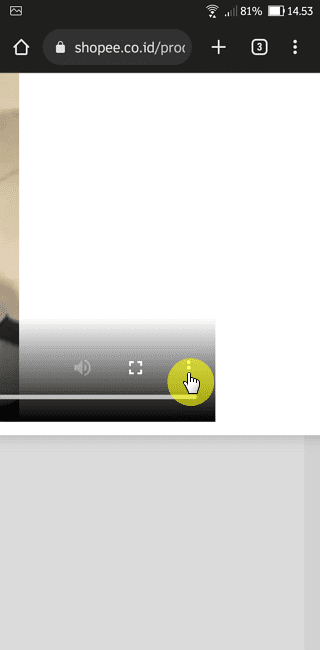 cara mudah download video produk di Shopee