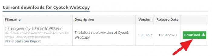 Cara Download Halaman WEB