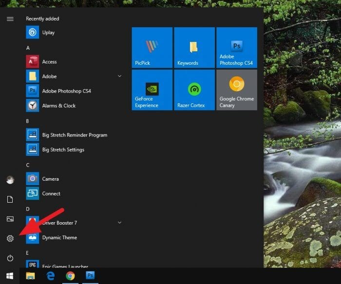 Pengaturan Windows 2 Cara Menjadikan Chrome Browser Default untuk Windows 10 1 Pengaturan Windows 2