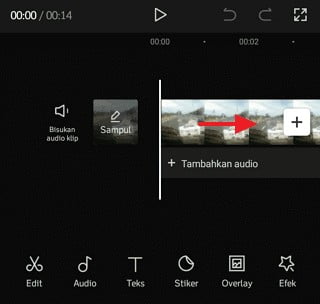 Cara Potong Video di CapCut