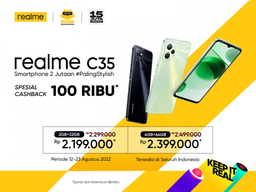 Cashback realme C35