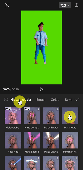 Screenshot 20221121 212416 Cara Membuat Efek Mata Glowing di Aplikasi CapCut Screenshot 9 20221121 212416
