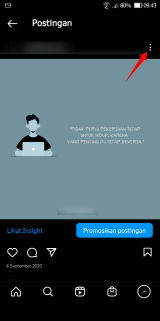 Cara Bagikan Konten Instagram Lewat Kode QR