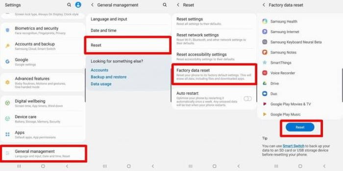Cara Reset Samsung A02
