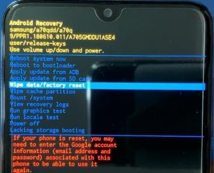 Cara Reset Samsung A02