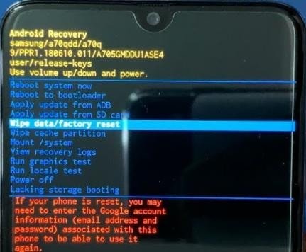 Cara Hard Reset Samsung J8 Dengan Recovery