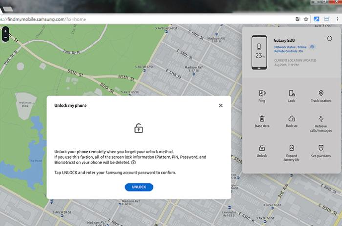 Cara Hard Reset Samsung J8