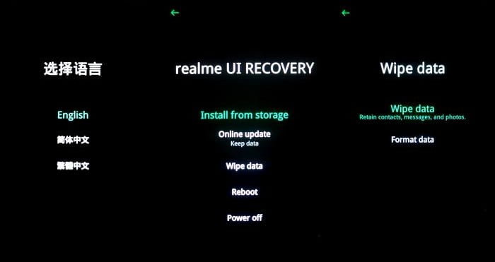 Cara Reset Realme C17