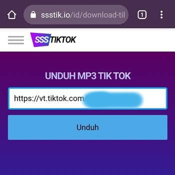 Download Sound TikTok ke WA Dengan Mudah f