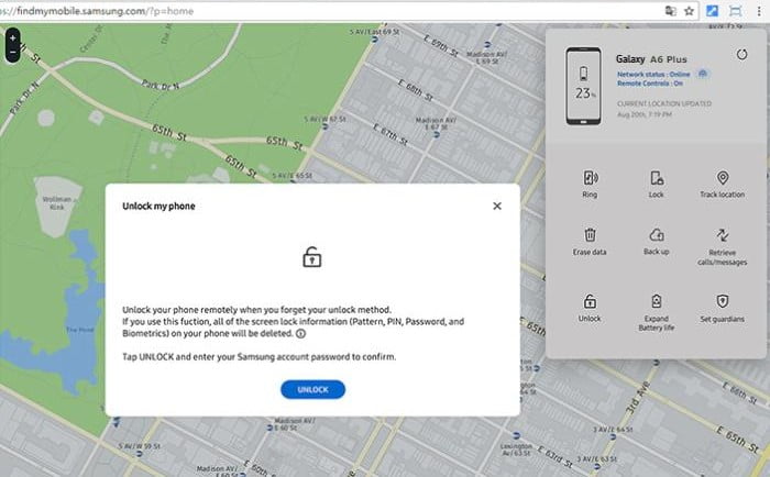 Cara Reset Samsung A6