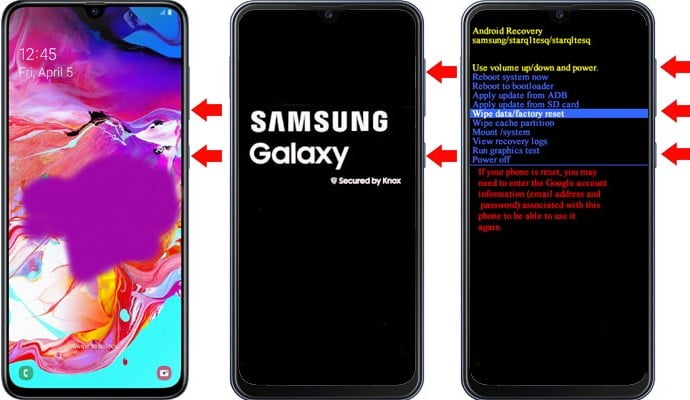 Cara masuk Recovery Mode Samsung