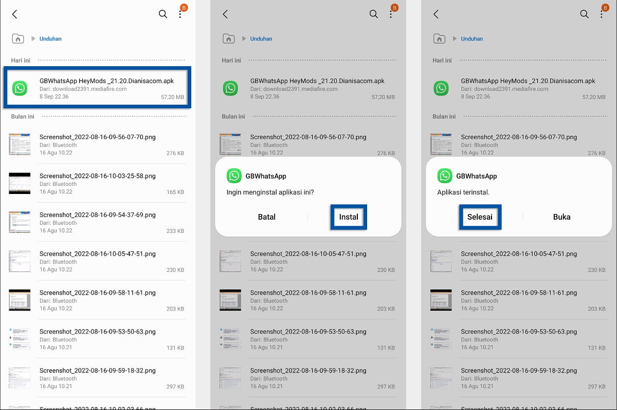 Download WhatsApp GB Terbaru