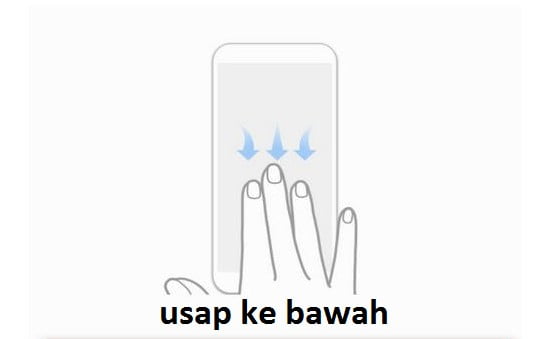 Cara Screenshot Oppo A16