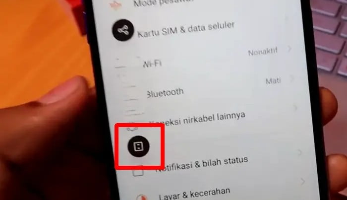 Cara Screenshot Oppo A16