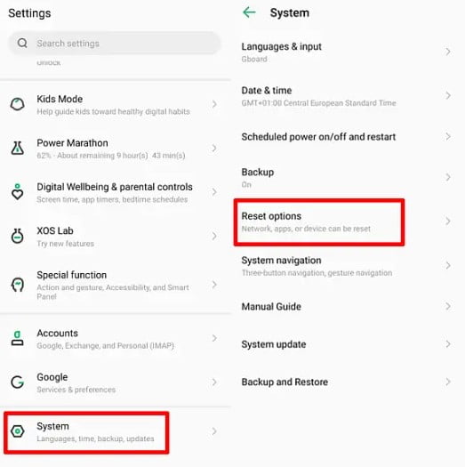 Cara Reset Infinix Note 11 Pro