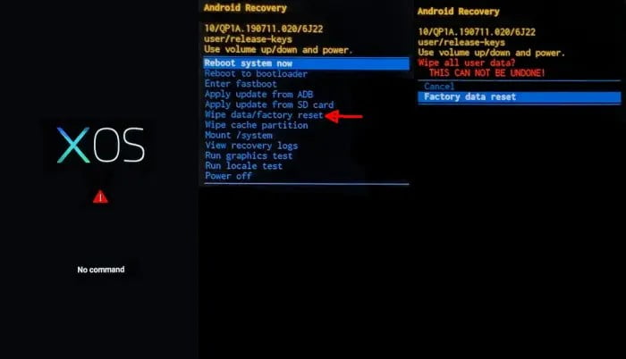 Cara Reset Infinix Note 11 Pro