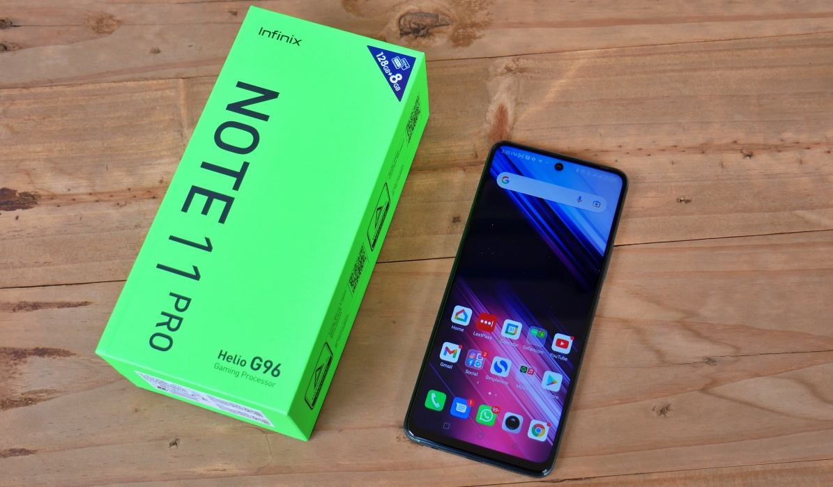 cara screenshot infinix note 11 pro