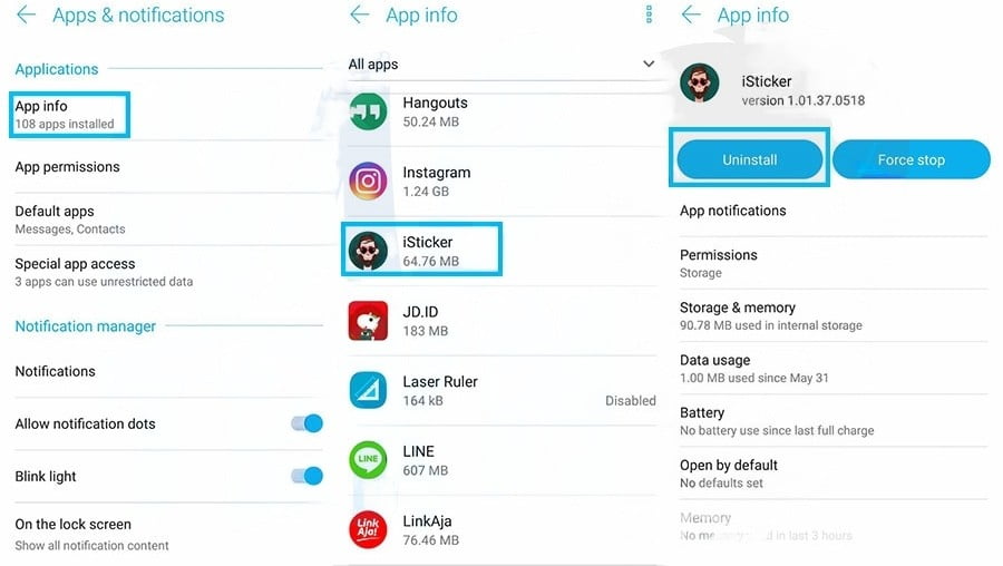 Cara Mengatasi Tidak Cukup Ruang di HP Android dengan mudah