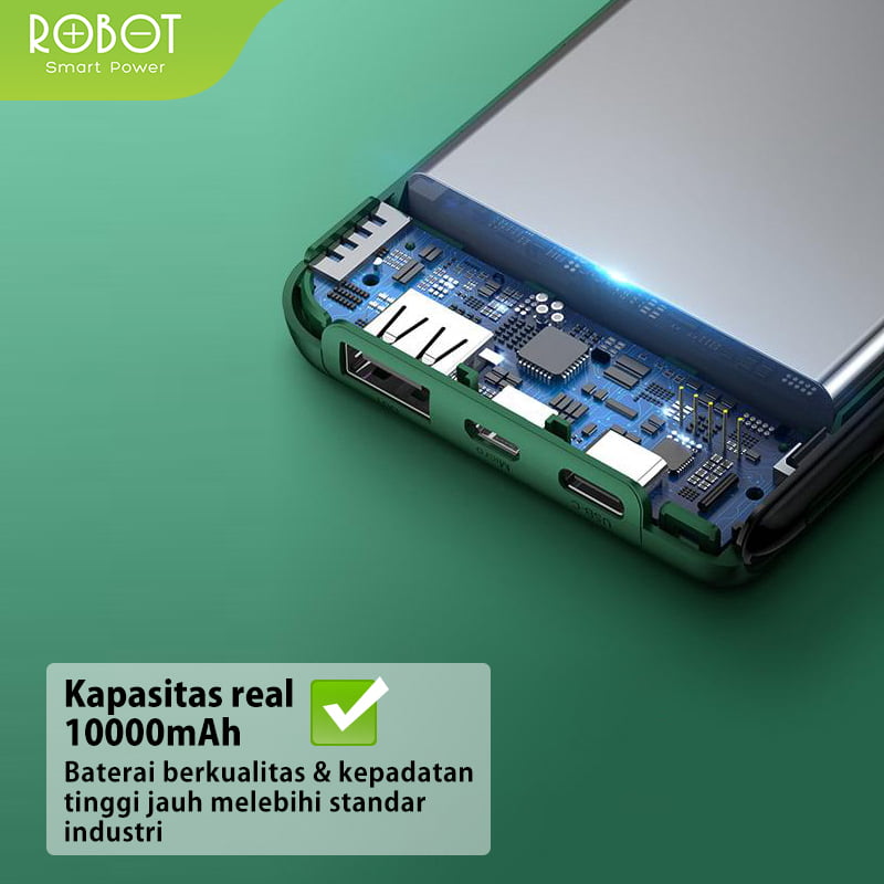 Kelebihan dan kekurangan Power Bank Robot 10000mAh